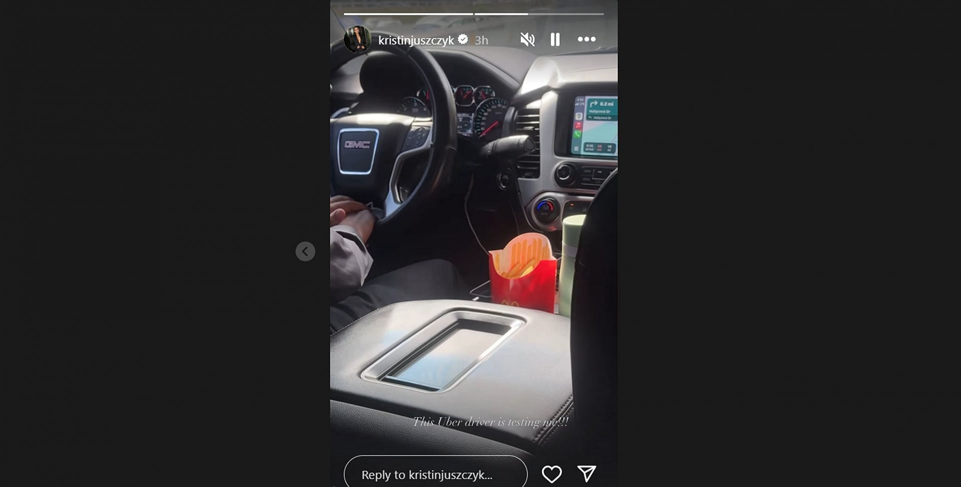 Kyle Juszczyk's wife Kristin battles McDonald’s fries temptation in